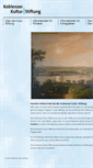 Mobile Screenshot of kulturstiftung-koblenz.de